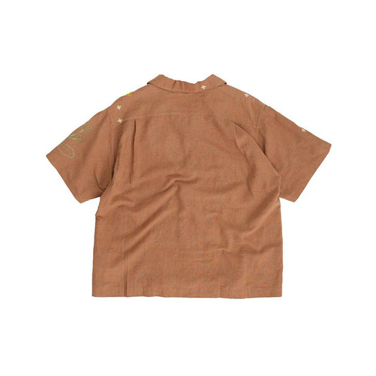 Story mfg Greetings Shirt - Brown Broccoli - Crowdless
