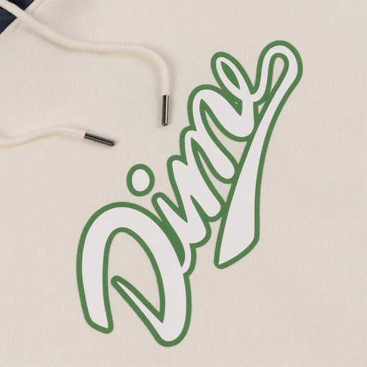 Dime Team Split Hoodie - Cream - Crowdless