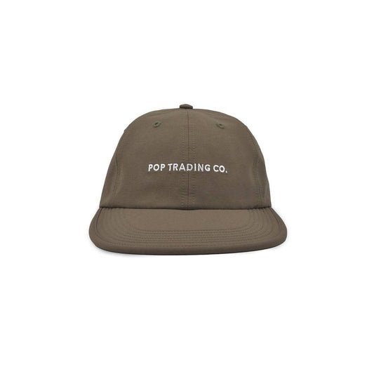Pop Trading Company Pop Flexfoam Sixpanel Hat - Mud - Crowdless