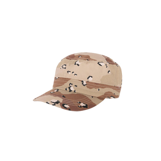 Stüssy Helvetica Logo Cadet Cap - Camo - Crowdless