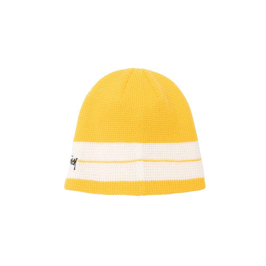 Stüssy Skullcap Varsity Star Stripe - Gold - Crowdless