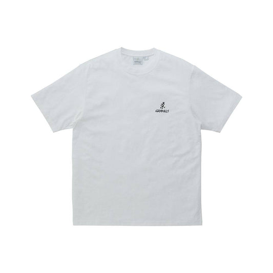 Gramicci One Point Logo Tee - White - Crowdless
