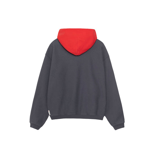 Stüssy Two Tone Hoodie - Faded Blue - Crowdless