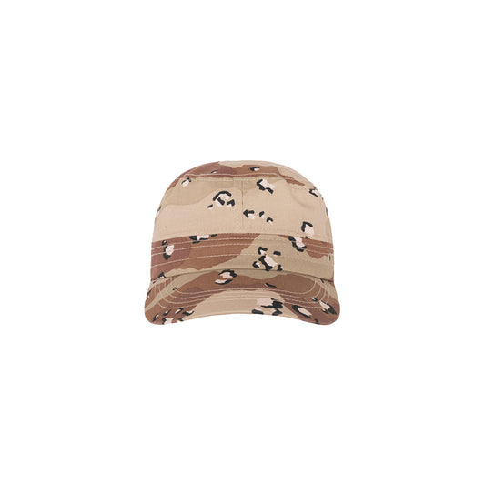 Stüssy Helvetica Logo Cadet Cap - Camo - Crowdless