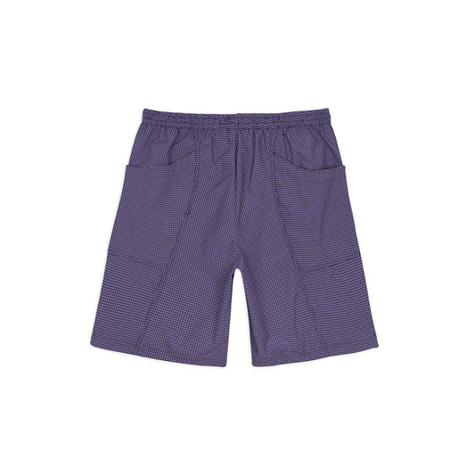Brain Dead Gridded Ripstop Utility Short - Blueberry - Crowdless