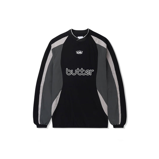 Butter Goods Ridge Sport Crewneck - Black - Crowdless