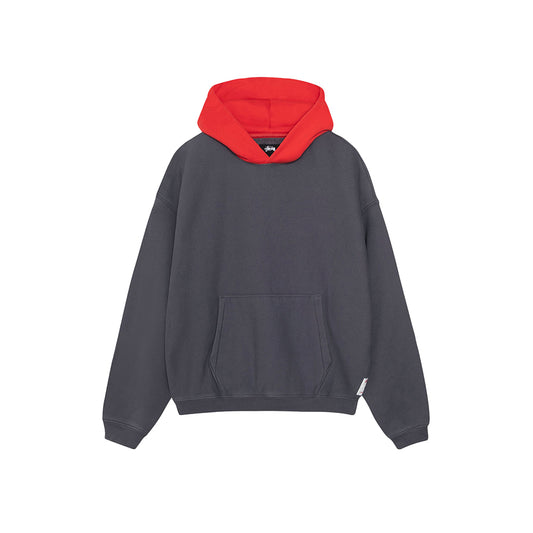 Stüssy Two Tone Hoodie - Faded Blue - Crowdless