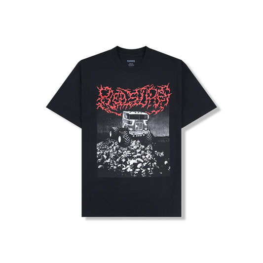 Pleasures Off Road T-Shirt - Black - Crowdless