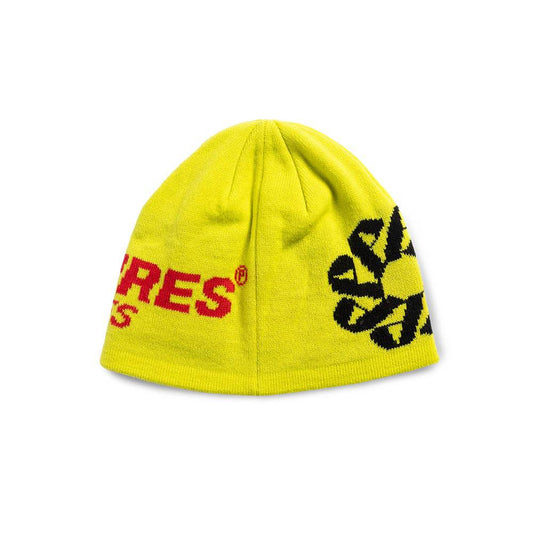 Pleasures Service Skully - Safety Green - Crowdless