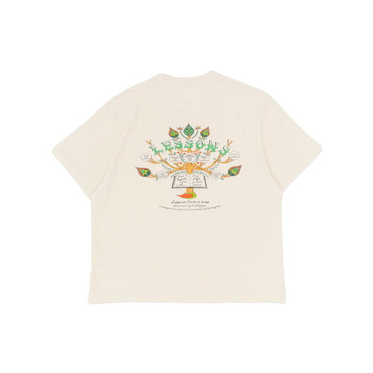 Story mfg Grateful Tee SS - Ecru Lesson - Crowdless