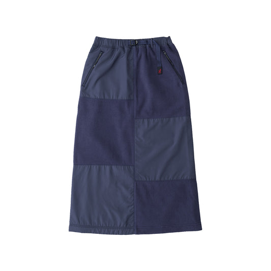 Gramicci Thermal Fleece Patch Skirt - Navy - Crowdless
