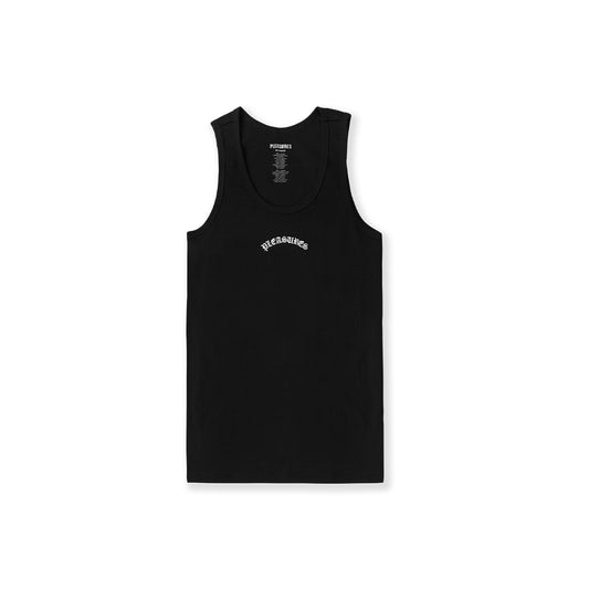 Pleasures Standard Tank Top 2 Pack - Black/White - Crowdless