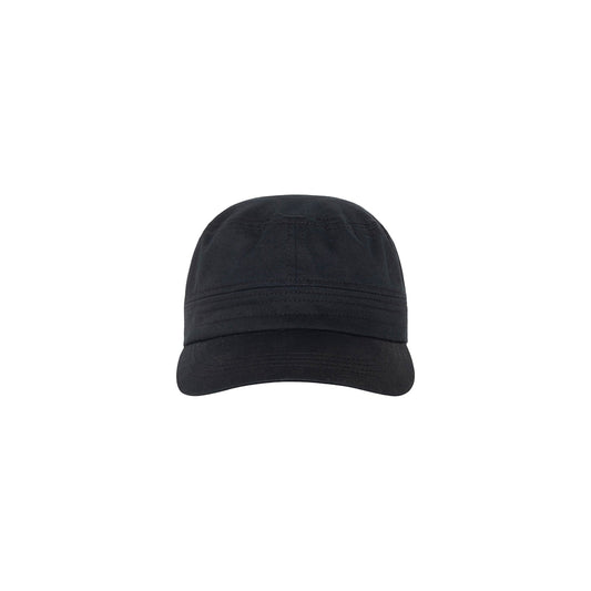Stüssy Helvetica Logo Cadet Cap - Black - Crowdless