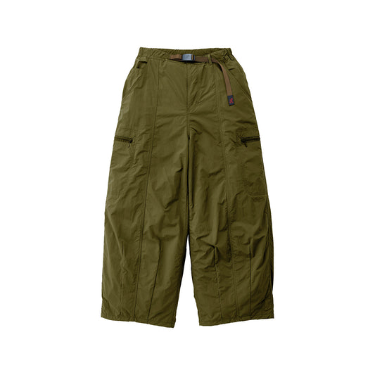 Gramicci Nylon Balloon Pant - Olive - Crowdless