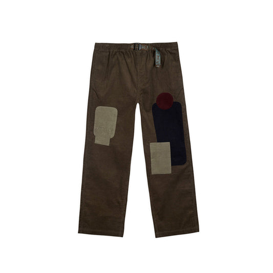 Brain Dead Patchwork Cord Climber Pant - Asphalt - Crowdless