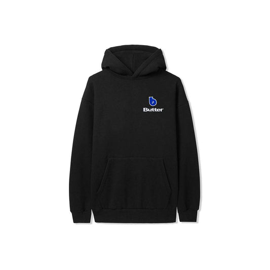 Butter Goods Finest Logo Pullover Hood - Black - Crowdless