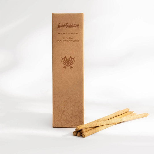 Luna Sundara Palo Santo Hand-Rolled Incense Sticks - Crowdless