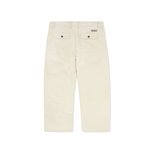 Butter Goods Pleated Trousers - Bone - Crowdless