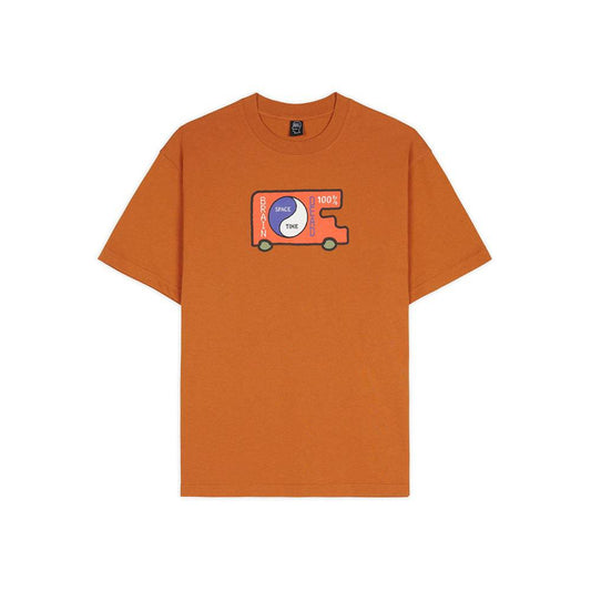 Brain Dead Space/Time T-Shirt - Nutmeg - Crowdless