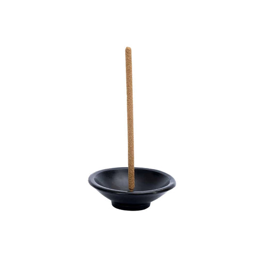 Luna Sundara Incense Holder - Black - Crowdless