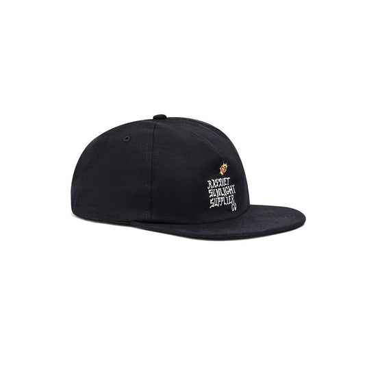 Rassvet 5-Panel Sunlight Supplier Cap - Black - Crowdless