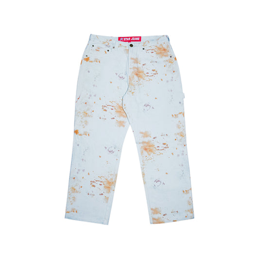 Carpet Company Rust Work Pant - White/Rust - Crowdless