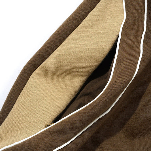 Butter Goods Endurance Zip-Thru Top - Chocolate - Crowdless