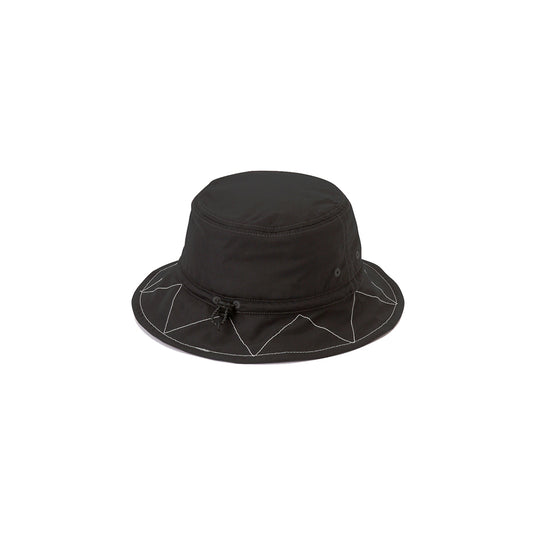 Gramicci x and Wander Zigzag Stitch Hat - Black - Crowdless