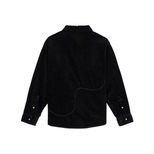 Brain Dead Organic Panel Ranch Shirt - Black - Crowdless