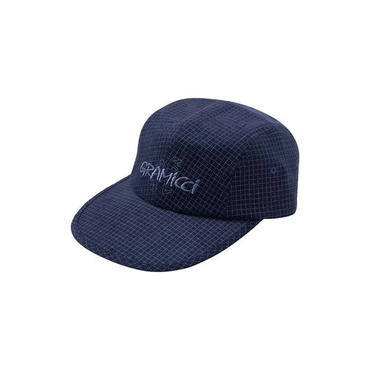 Gramicci Long Bill Cap - Grid Check - Crowdless
