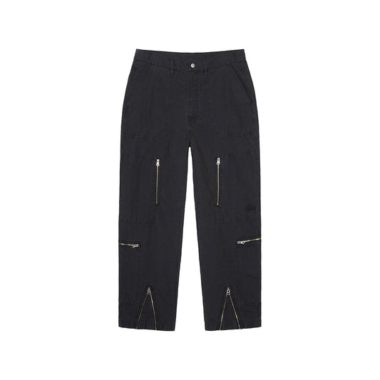 Stüssy Nyco Flight Pant - Black - Crowdless