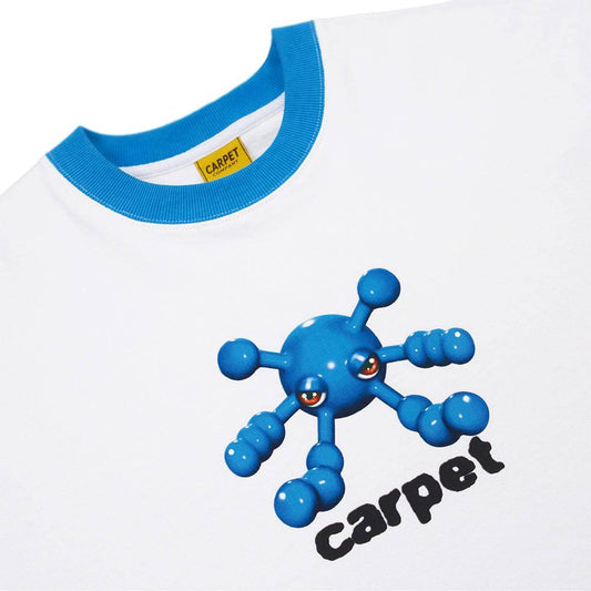 Carpet Company Bacteria Ringer Tee - White - Crowdless