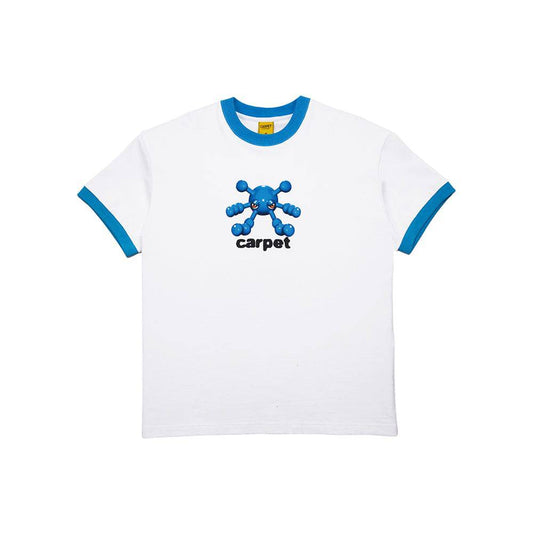 Carpet Company Bacteria Ringer Tee - White - Crowdless