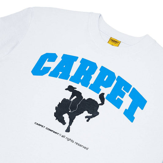 Carpet Company Cowboy Tee - White - Crowdless
