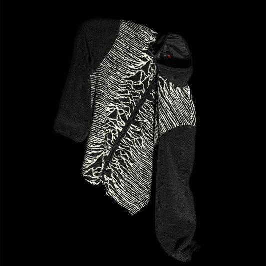 Pleasures JD Disorder Fuzzy Jacket - Black - Crowdless