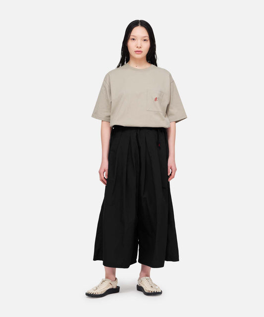 Gramicci Nylon Flare Pant - Black - Crowdless