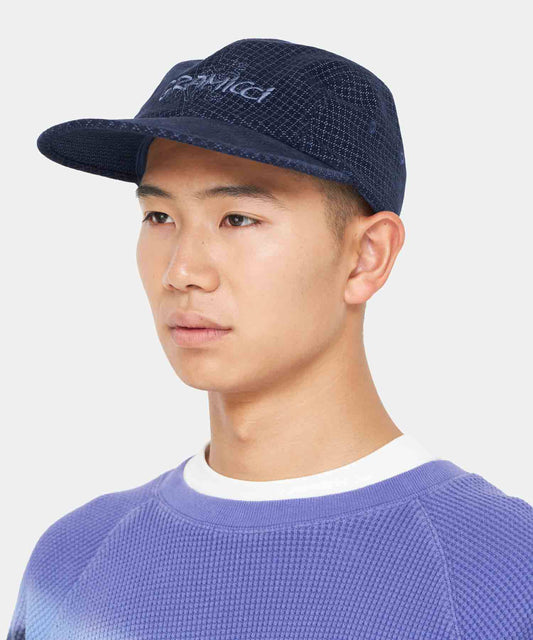 Gramicci Long Bill Cap - Grid Check - Crowdless