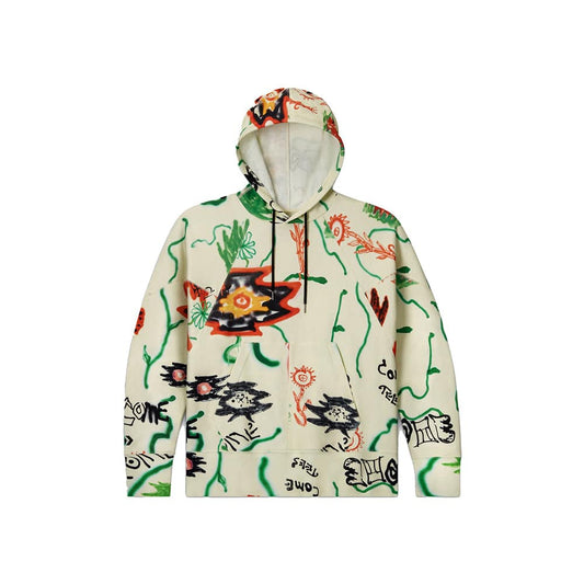 Converse Come Tees Floral Triangle - Hoodie - Crowdless