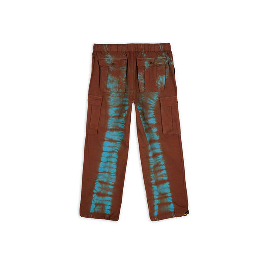 Brain Dead Zebra Dye Flight Pant - Brown Multi - Crowdless