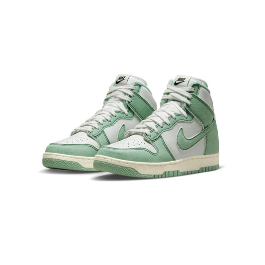 Nike W Dunk High 1985 - Green Denim - Crowdless