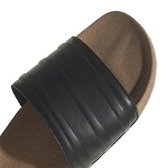 adidas Island Club Adilette Premium Slides - Core Black - Crowdless adidas Island Club Adilette Premium Slides - Core Black - Crowdless