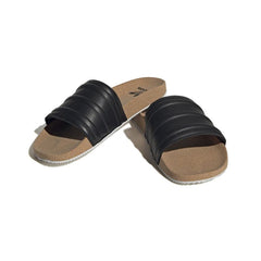 adidas Island Club Adilette Premium Slides - Core Black - Crowdless adidas Island Club Adilette Premium Slides - Core Black - Crowdless