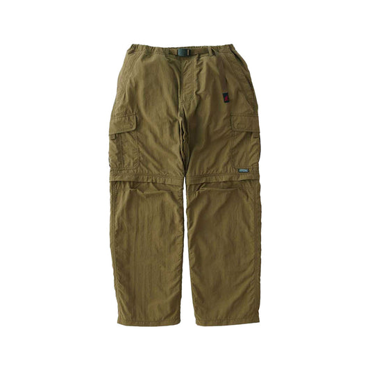 Gramicci Convertible Micro Ripstop Pant - Army Green - Crowdless