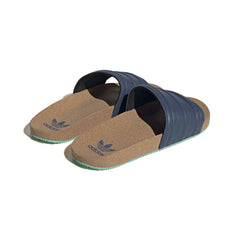 adidas Island Club Adilette Premium Slides - Night Indigo - Crowdless adidas Island Club Adilette Premium Slides - Night Indigo - Crowdless