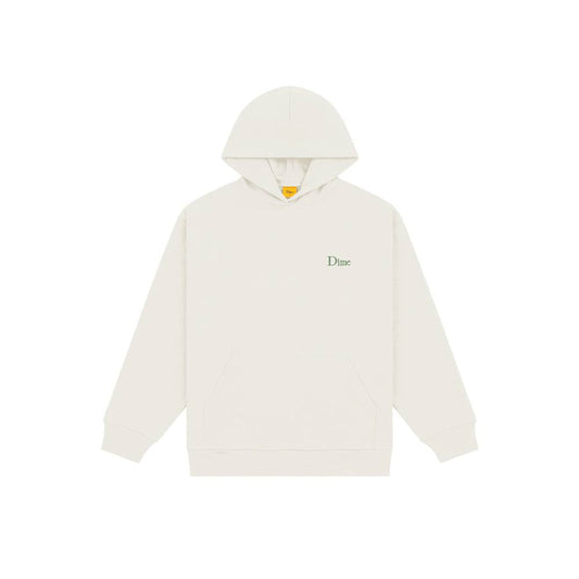 Dime Classic Small Logo Hoodie - Rice - Crowdless