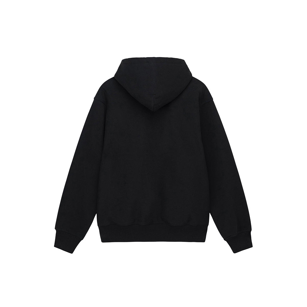 Stüssy Stock Box Hoodie - Black - Crowdless