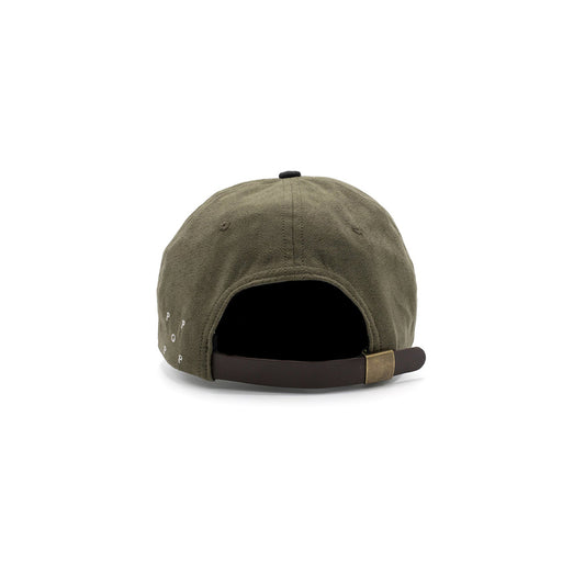 Pop O Sixpanel Hat - Olive/Black