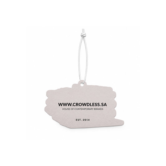 Crowdless Car Air Freshener - White