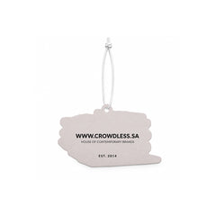 Crowdless Car Air Freshener - White