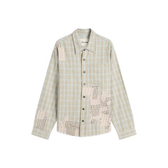 Story mfg Plane Shirt - Scrap Patchwork - Crowdless